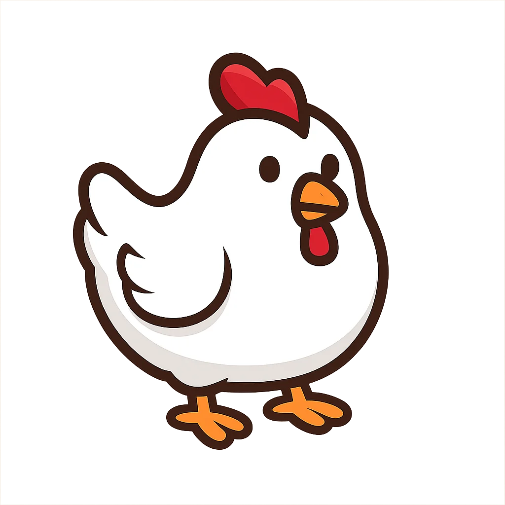 Roobet chicken game logo